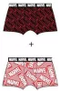 Marvel Red férfi boxeralsó 2 darab/csomag M