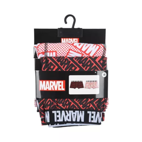 Marvel Red férfi boxeralsó 2 darab/csomag XL
