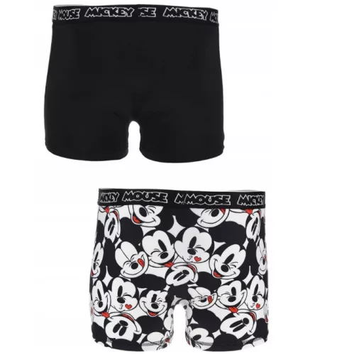 Disney Mickey Black férfi boxeralsó 2 darab/csomag XL