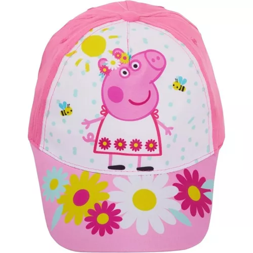 Peppa malac Flower Pink gyerek baseball sapka 52 cm