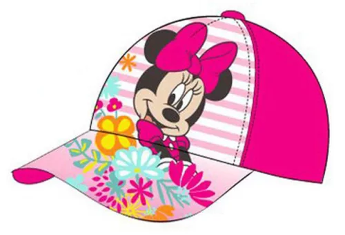 Disney Minnie Flowers Pink baba baseball sapka 48 cm