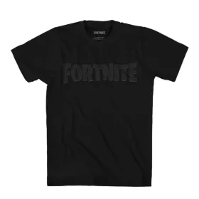 Fortnite Black gyerek rövid póló, felső 16 év / 176 cm