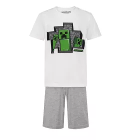   Minecraft Tunnel Trouble gyerek rövid pizsama 8 év / 128 cm