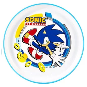  Sonic a sündisznó Rings csúszásmentes micro lapostányér