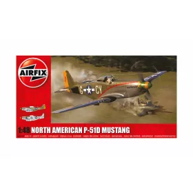  Airfix North American P-51D Mustang 1:48 makett repülő (A05131A)
