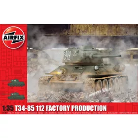   Airfix T34-85 112 Factory Production 1:35 makett harcjármű (A1361)