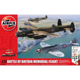   Airfix Battle of Britain Memorial Flight 1:72 makett készlet festékkel, ragasztóval (A50182)