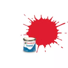 Humbrol - Bright Red Gloss (19) 14ml (AA0206)