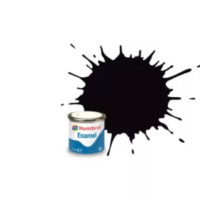 Humbrol - Black Metallic (201) 14ml (AA6392)