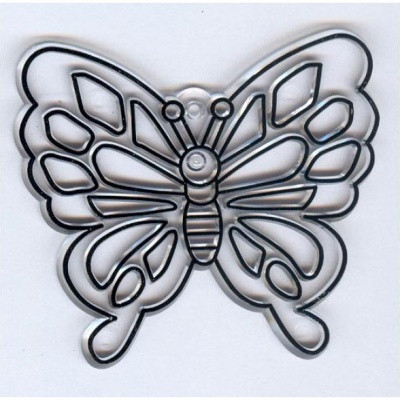 Kifesthető műanyag kép S-es méret - Pillangó