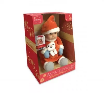 Anne Geddes babafigura 9 Télapó-"