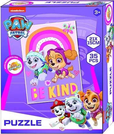 Paw Patrol, Mancs Őrjárat Be Kind mini puzzle 35 db-os