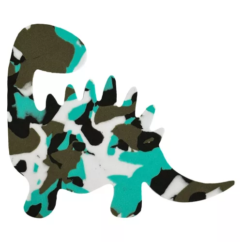 Dinoszaurusz Adornment színes habszivacs forma 12 db-os