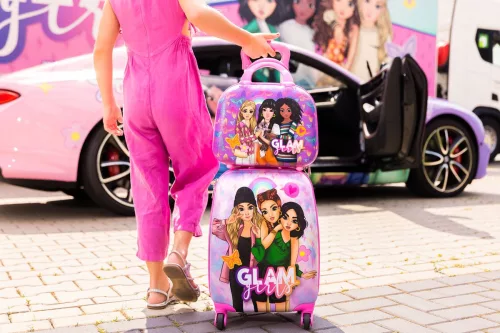 Glam Girls Friends utazótáska, bőrönd 30,5x16x24 cm