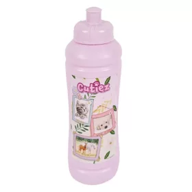 Állatos Cutiez műanyag sportkulacs 450 ml