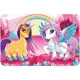 Unikornis and Pegasus tányéralátét 43x28 cm