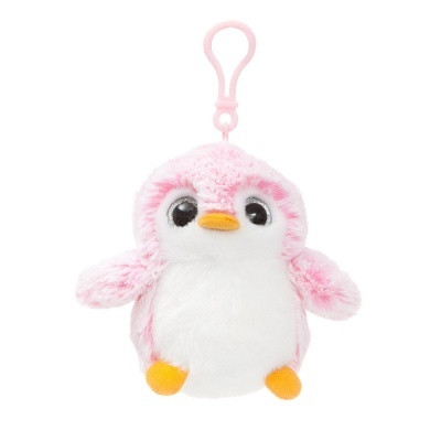 Aurora 60844 PomPom pingvin, rózsaszín táskadísz