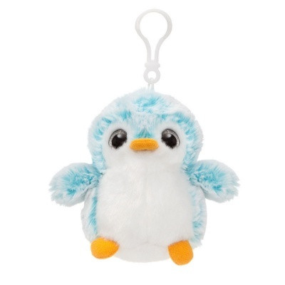 Aurora 60845 PomPom pingvin, kék táskadísz