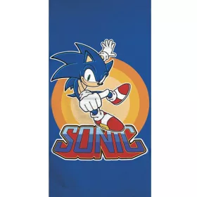  Sonic a sündisznó Power fürdőlepedő, strand törölköző 70x140cm (Fast Dry)