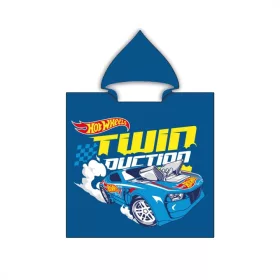 Hot Wheels strand törölköző poncsó 55x110 cm