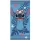 Disney Lilo és Stitch, A csillagkutya Wreath fürdőlepedő, strand törölköző 70x140cm (Fast Dry)