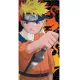 Naruto Shinobi Fire fürdőlepedő, strand törölköző 70x140cm