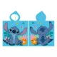 Disney Lilo és Stitch, A csillagkutya Listening Ears strand törölköző poncsó 55x110 cm (Fast Dry)