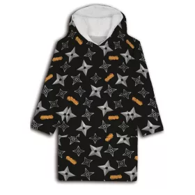   Naruto Shuriken felnőtt belebújós plüss polár takaró, poncsó