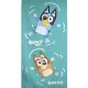 Bluey Playtime fürdőlepedő, strand törölköző 70x140cm (Fast Dry)