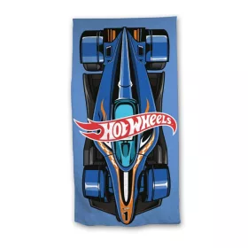   Hot Wheels Blue fürdőlepedő, strand törölköző 70x140cm (Fast Dry)