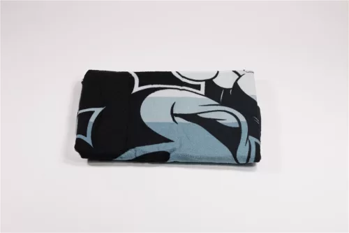 Disney Mickey Black fürdőlepedő, strand törölköző 70x140cm (Fast Dry)