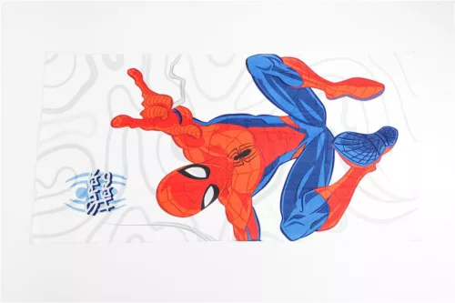 Pókember Superhero Swing fürdőlepedő, strand törölköző 70x140cm (Fast Dry)