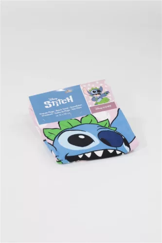 Disney Lilo és Stitch, A csillagkutya Hula Dancing strand törölköző poncsó 55x110 cm (Fast Dry)