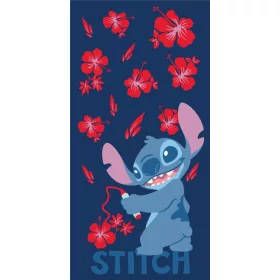   Disney Lilo és Stitch, A csillagkutya Flower Doodles fürdőlepedő, strand törölköző 70x140cm