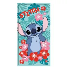   Disney Lilo és Stitch, A csillagkutya Bloom fürdőlepedő, strand törölköző 70x140cm (Fast Dry)
