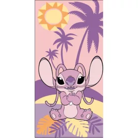   Disney Lilo és Stitch, A csillagkutya Angel Paradise fürdőlepedő, strand törölköző 70x140cm (Fast Dry)