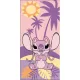 Disney Lilo és Stitch, A csillagkutya Angel Paradise fürdőlepedő, strand törölköző 70x140cm (Fast Dry)