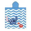 Disney Lilo és Stitch, A csillagkutya Lazy Lagoon strand törölköző poncsó 55x110 cm (Fast Dry)