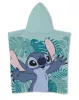 Disney Lilo és Stitch, A csillagkutya Leaf strand törölköző poncsó 55x110 cm (Fast Dry)
