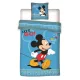 Disney Mickey Let's Go ágyneműhuzat 140×200cm, 63×63 cm microfibre