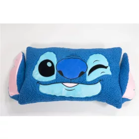   Disney Lilo és Stitch, A csillagkutya Wink formapárna, díszpárna Sherpa 75 cm