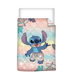   Disney Lilo és Stitch, A csillagkutya Hawaiian Dream steppelt ágytakaró, paplan 140x200cm