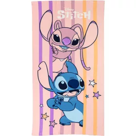   Disney Lilo és Stitch, A csillagkutya Sweet Surprise fürdőlepedő, strand törölköző 70x140cm (Fast Dry)