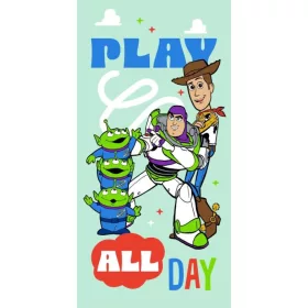   Disney Toy Story (Játékháború) All Day fürdőlepedő, strand törölköző 70x140cm (Fast Dry)