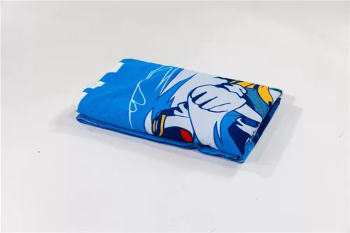 Sonic a sündisznó Fast Lane fürdőlepedő, strand törölköző 70x140cm (Fast Dry)