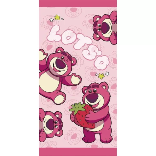 Disney Toy Story (Játékháború) Lotso fürdőlepedő, strand törölköző 70x140cm (Fast Dry)