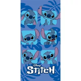   Disney Lilo és Stitch, A csillagkutya Expressions fürdőlepedő, strand törölköző 70x140cm (Fast Dry)