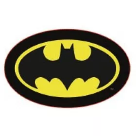 Batman Oval formapárna, díszpárna 37x23 cm
