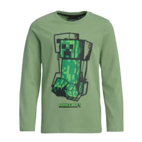   Minecraft Blockbuster gyerek hosszú ujjú póló, felső 10 év / 140 cm