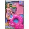 Barbie baba medencés buli kiegészítőkkel